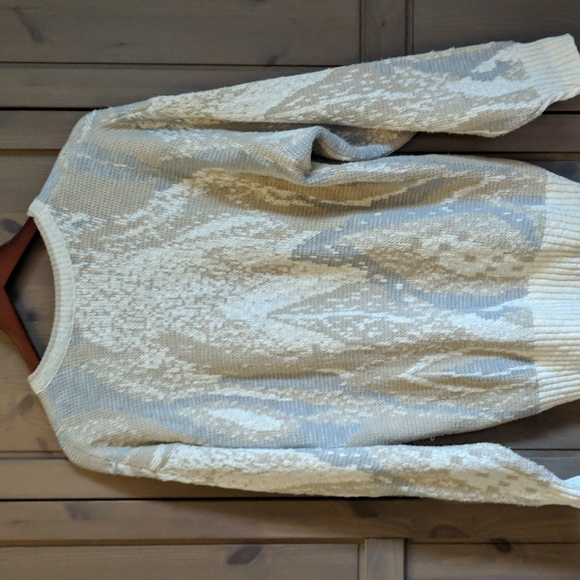 Cozy Vintage Ski-Style Winter Pullover Sweater - Picture 6 of 6